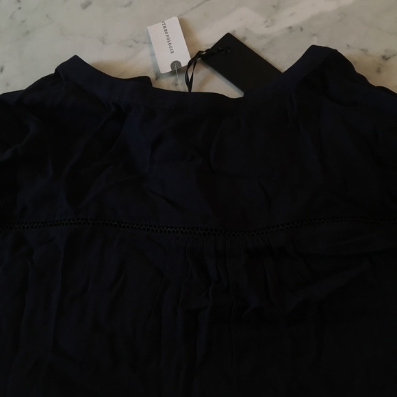 Anthro Greylin Tie-Waist Long Sleeve Jumpsuit Sz M - Picture 4 of 4